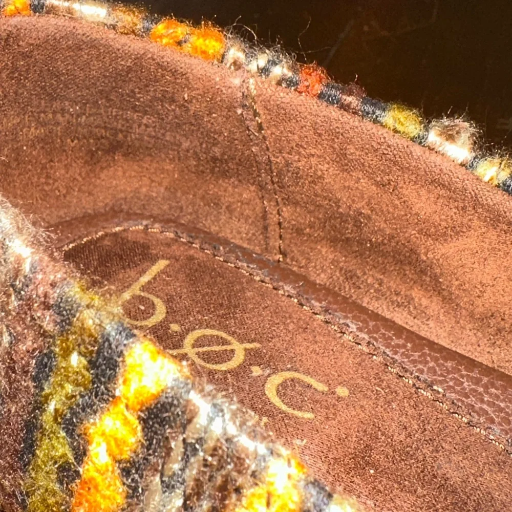 B.o.c. multi color tweed‎ flats size 8/39
